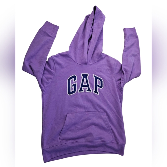 GAP Purple Logo Hoodie Women S - Picture 1 of 3